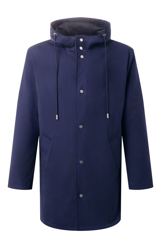 Шерстяная парка Kiton UW2078V0835F01 Синий UW2078V0835F01