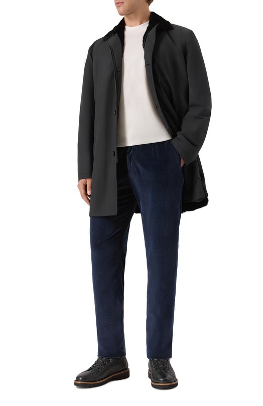 Вельветовые брюки Kiton UPLACRK0138H02 Синий  UPLACRK0138H02 Фото 2