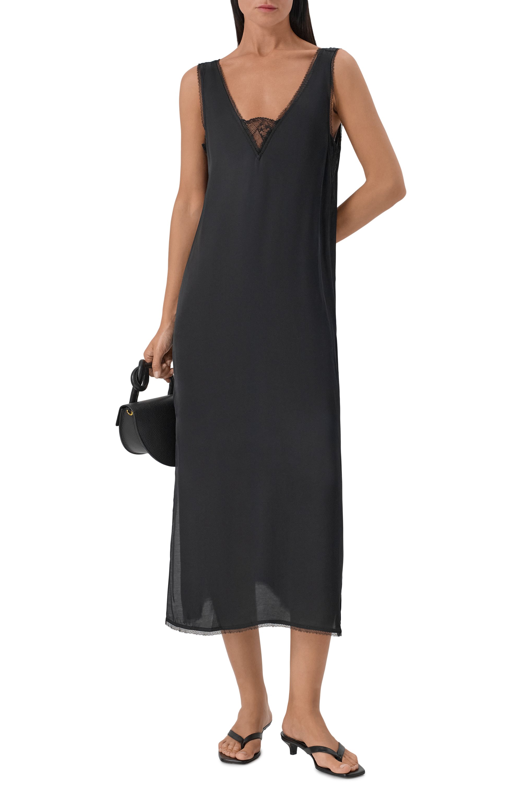 Платье из вискозы ZADIG AND VOLTAIRE, арт. WWDR02556, фото 2