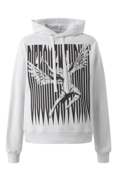 Мужской хлопковое худи DIEGO VENTURINO, арт. DVFLHDVI