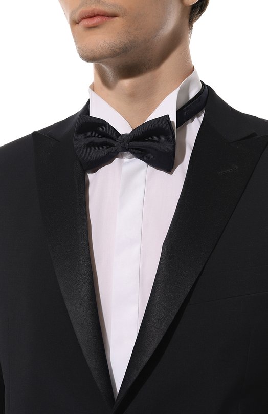 Шелковый галстук-бабочка Altea Синий, фото 2