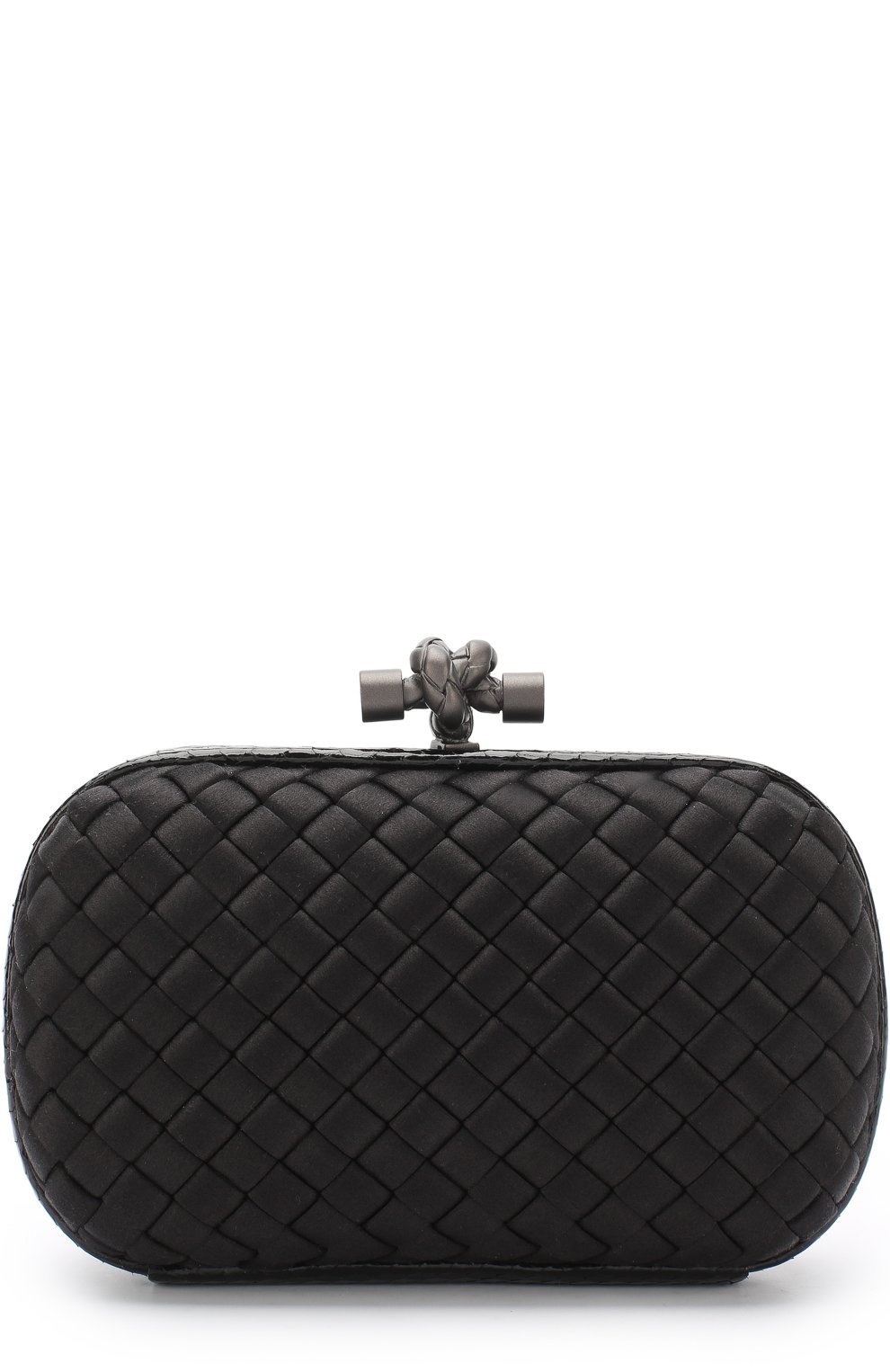 Клатч knot из сатина с плетением intrecciato BOTTEGA VENETA, арт. 113085/VGACB, фото 1
