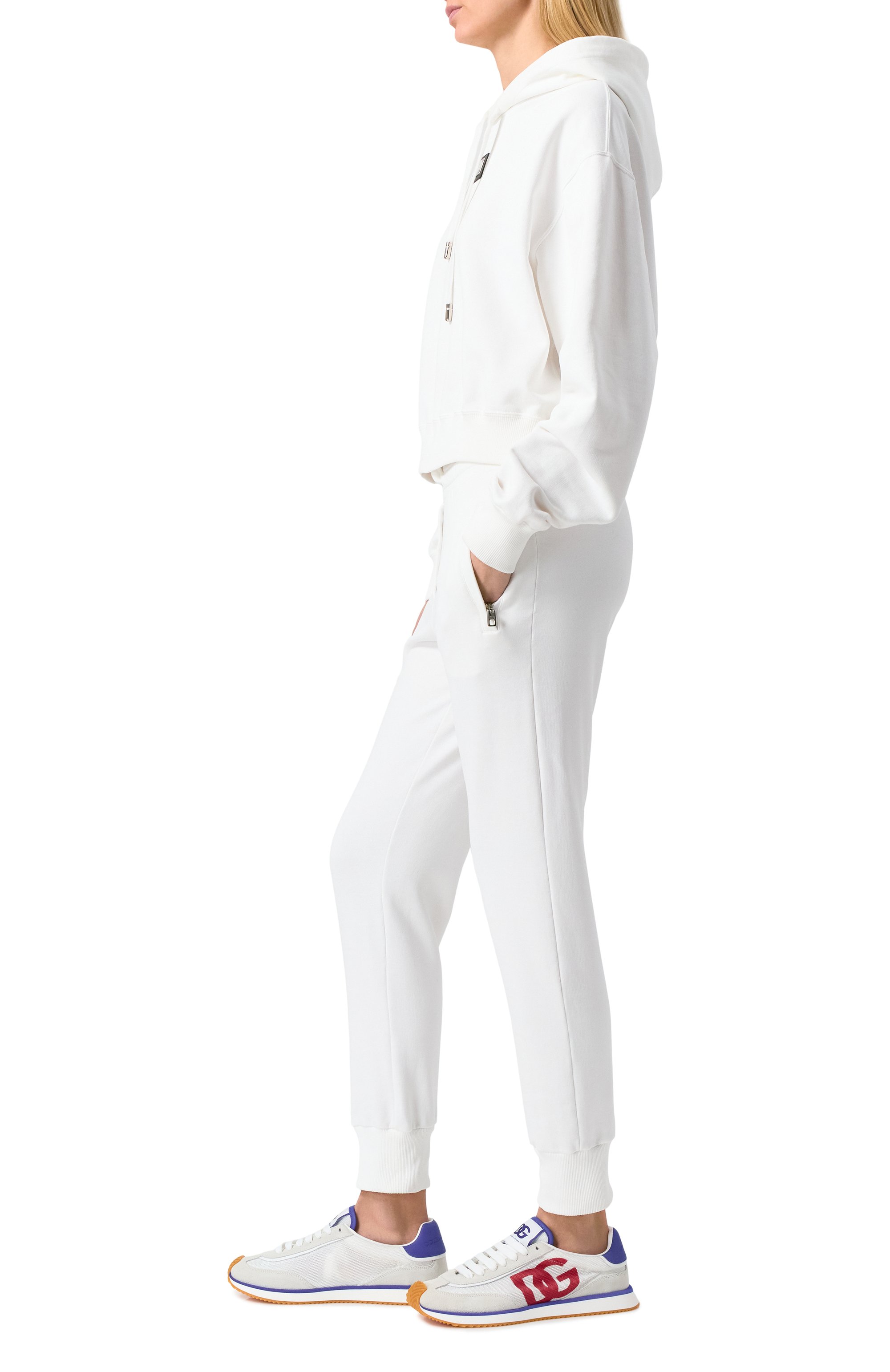 Комбинированные кроссовки dg cushion DOLCE & GABBANA, арт. CK2288/A5355, фото 2