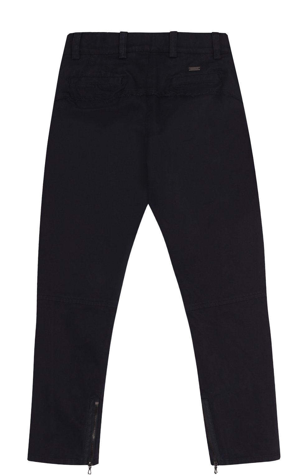 Брюки из хлопка с декоративными молниями LANVIN, арт. 4H6060/HE360/6-9, фото 2