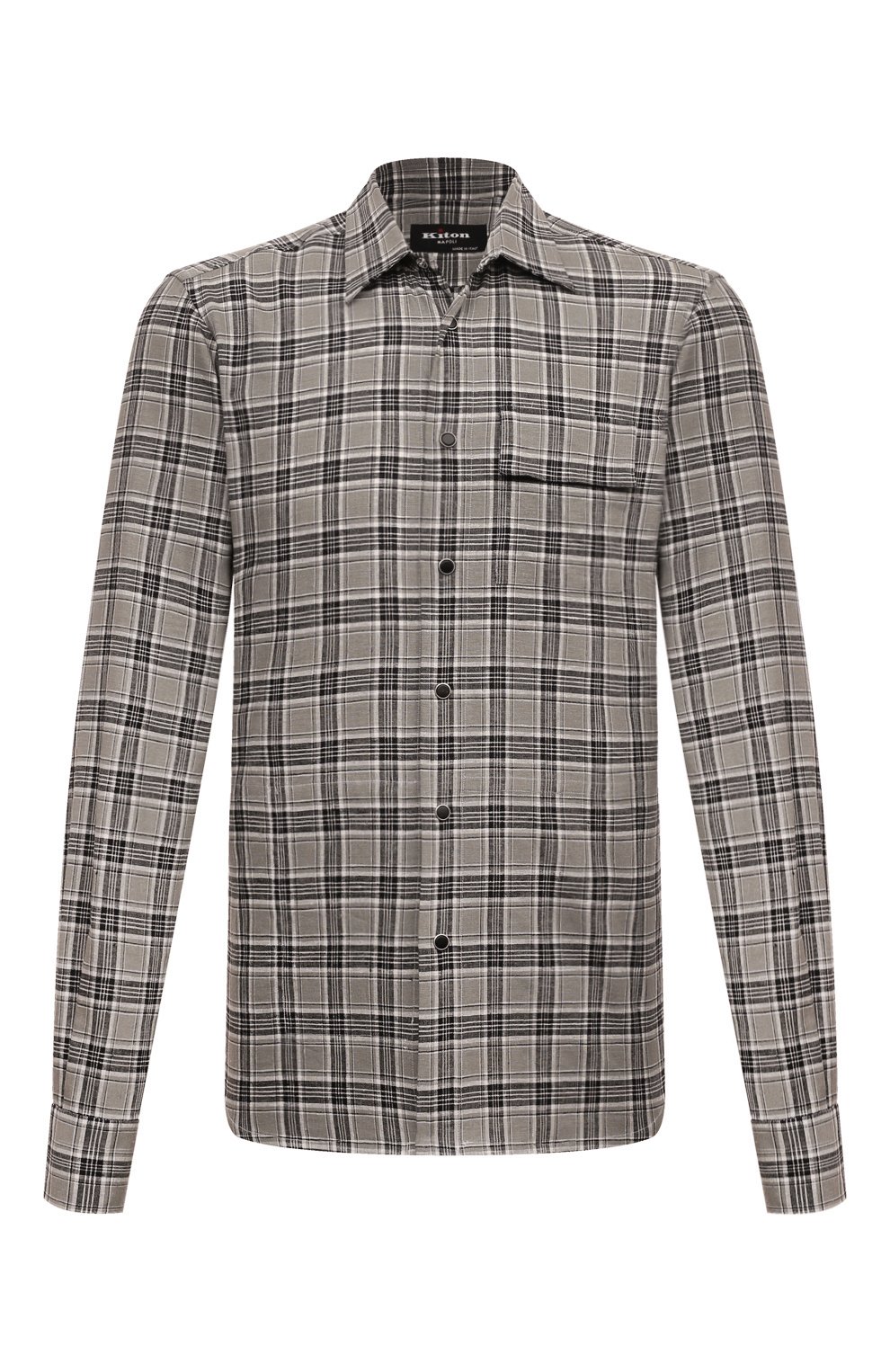 Льняная рубашка KITON, арт. UMCBUBAH08816, фото 1