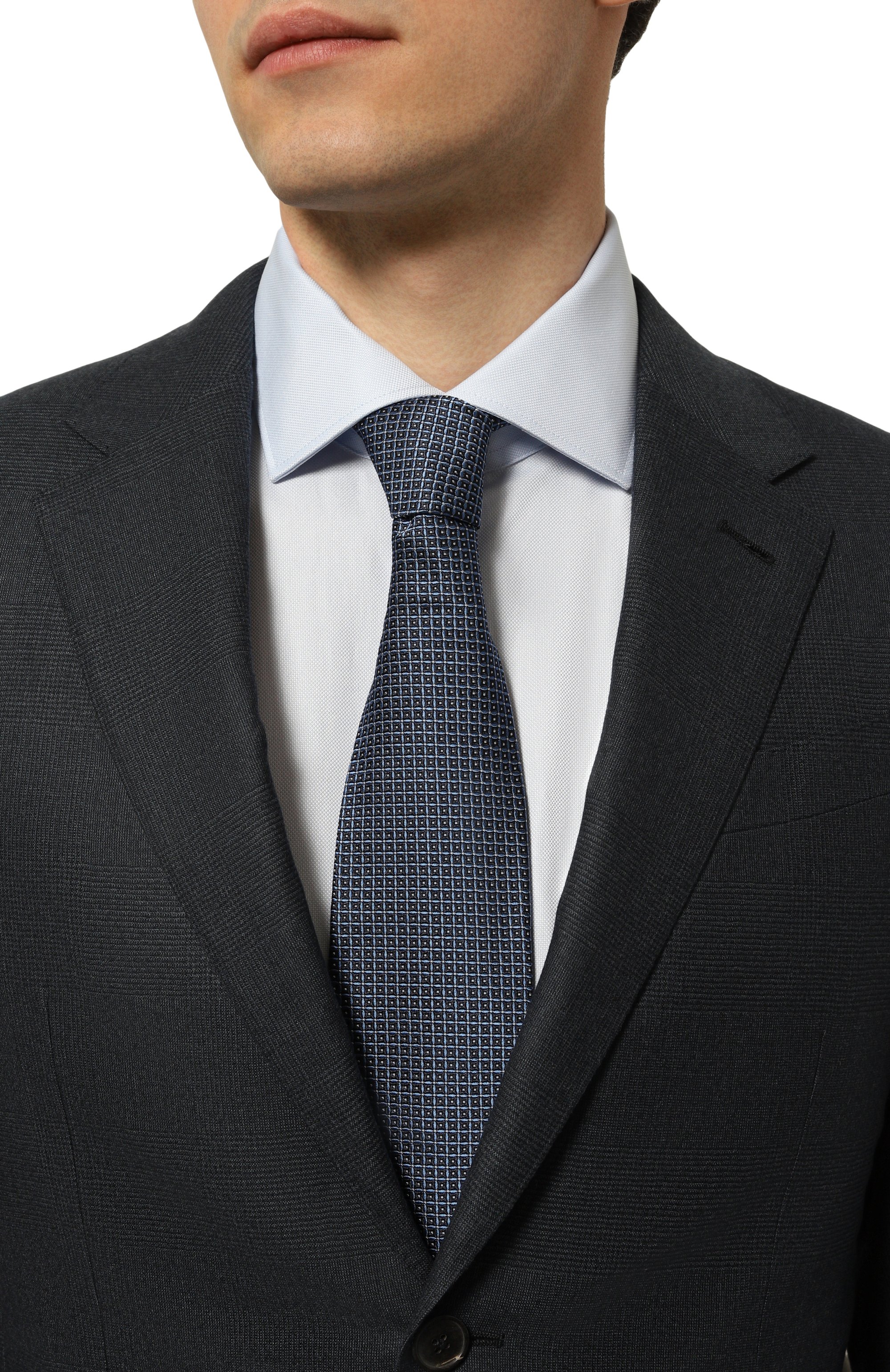 Шелковый галстук ZEGNA, арт. 1P8/Z8D03TA8, фото 2