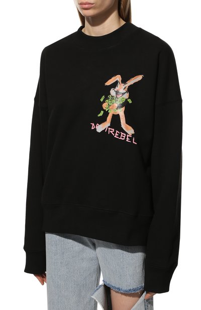 Хлопковый свитшот DOMREBEL, арт. PAYDAY/SWEATSHIRT/W, фото 3