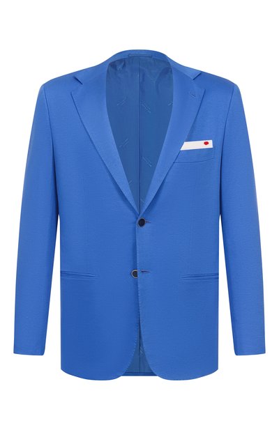 Мужской хлопковый пиджак KITON, арт. UG81H07715