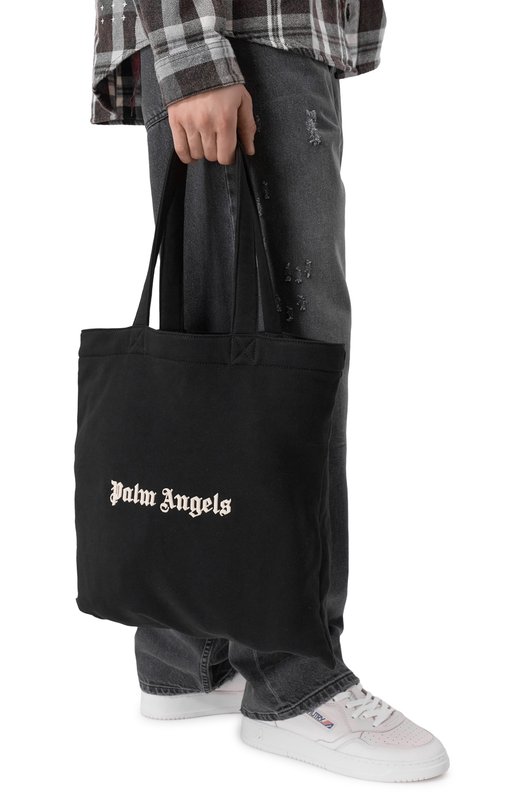 Сумка-шопер Palm Angels PMNA07GF25FLE002 Чёрный  PMNA07GF25FLE002 Фото 2