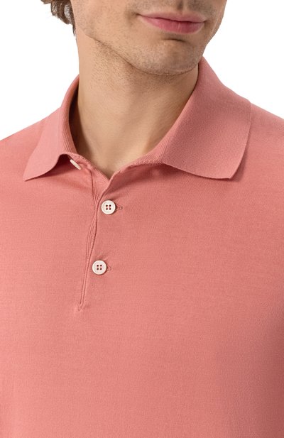 Хлопковое поло BRUNELLO CUCINELLI, арт. M29800125, фото 5