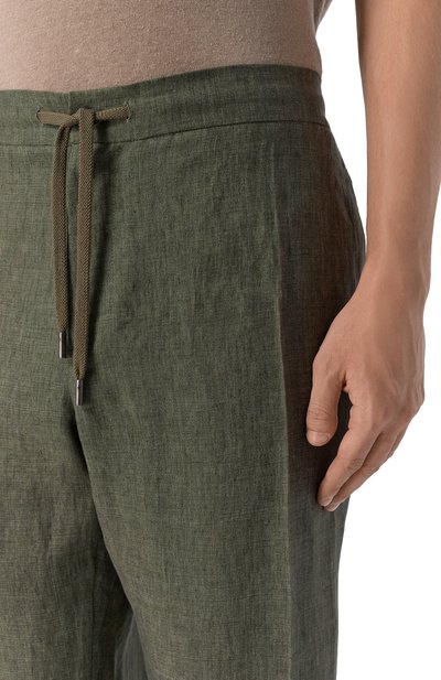 Льняные брюки CAPOBIANCO, арт. 20M811.LL00., фото 5