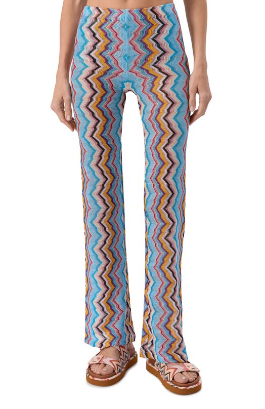Брюки из вискозы Missoni MC23SI01/BC005J Разноцветный  MC23SI01/BC005J Фото 3