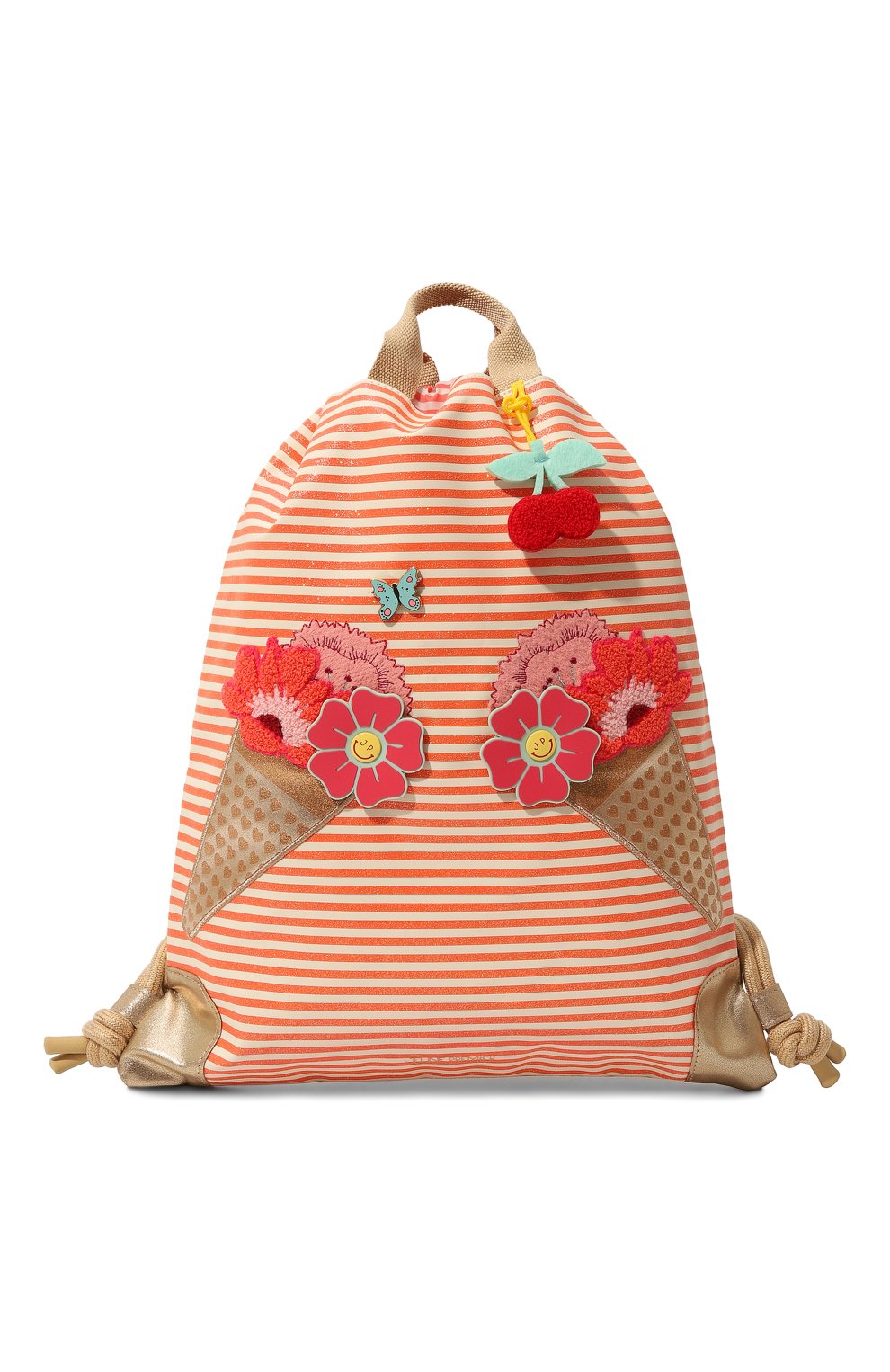 Текстильный рюкзак JEUNE PREMIER розового цвета по цене 10550 руб., арт. Ci023201, фото 1 Текстильный рюкзак JEUNE PREMIER, арт. Ci023201, фото 1