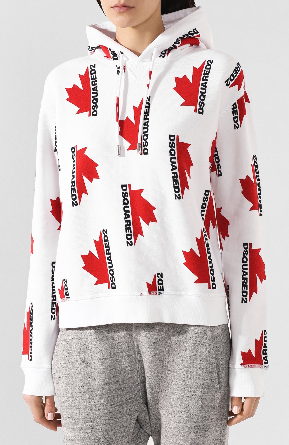 Хлопковое худи DSQUARED2, арт. S75GU0279/S25449, фото 3