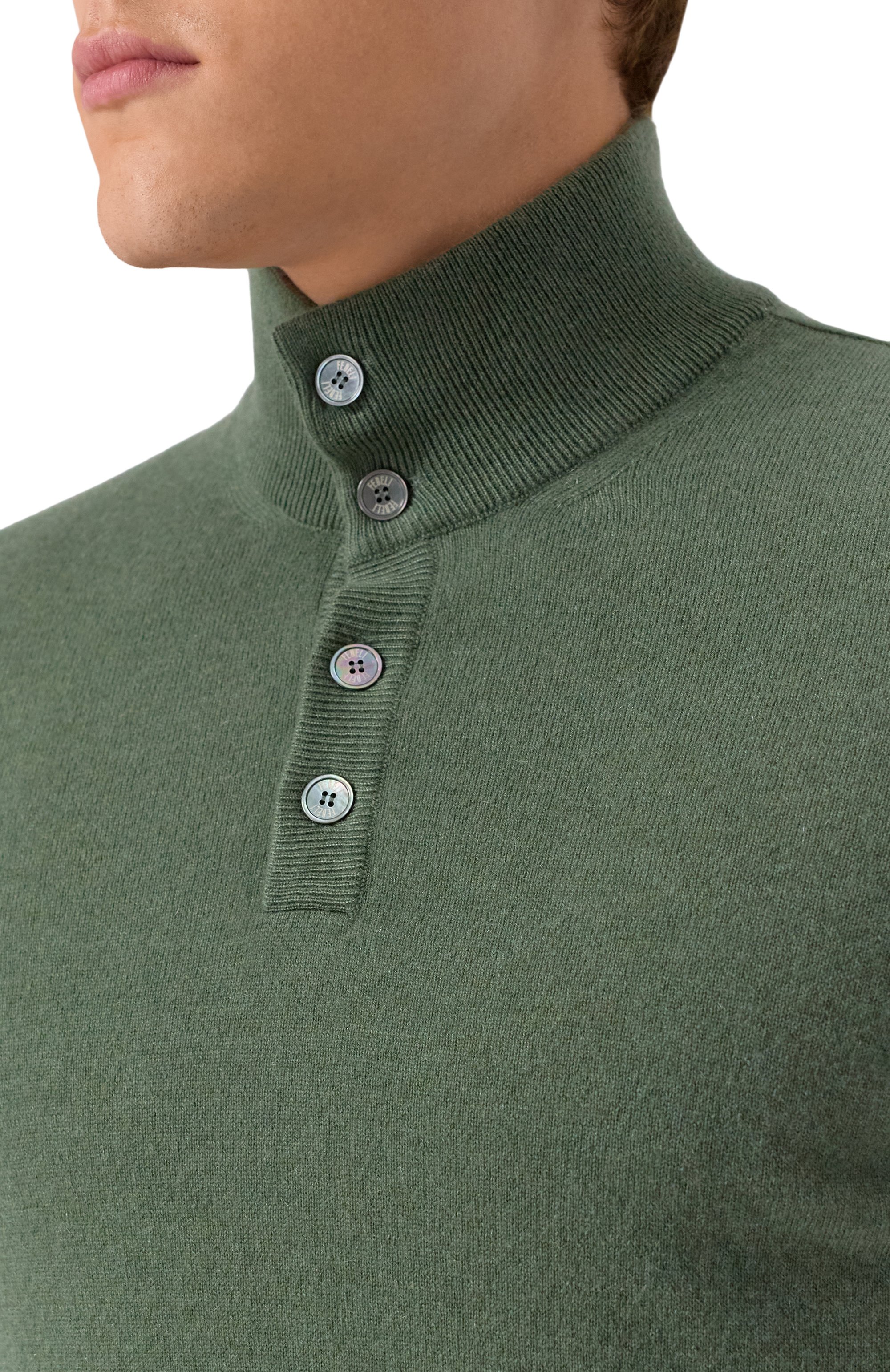 Кашемировый джемпер FEDELI, арт. MU008168, фото 5