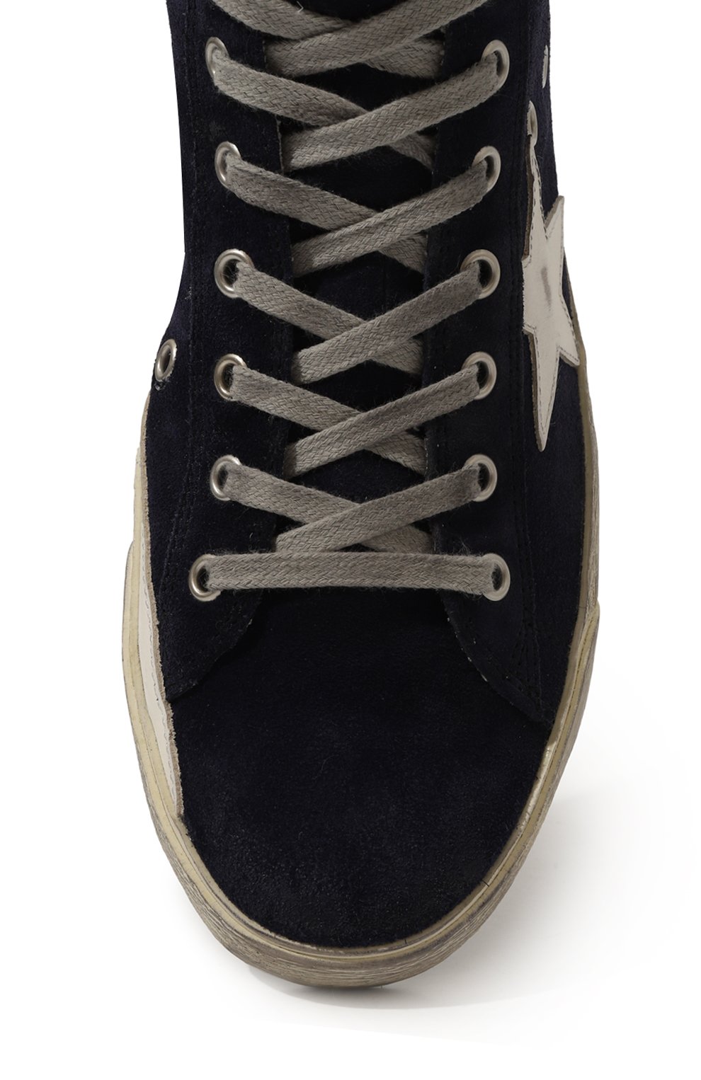 Замшевые кеды francy GOLDEN GOOSE DELUXE BRAND, арт. GWF00113.F000322, фото 6