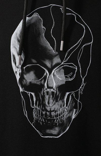 Хлопковое худи JUST CAVALLI, арт. S03GU0058/N25189, фото 5