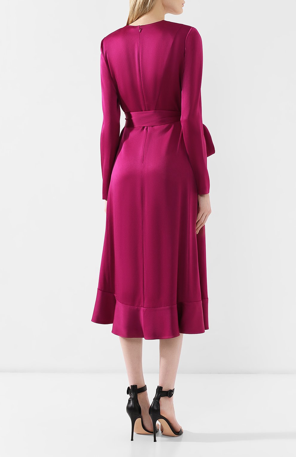 Атласное платье GIVENCHY, арт. BW20GJ10F4, фото 4