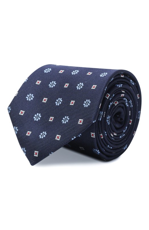 Шелковый галстук Canali 18/HJ04568 Синий 18/HJ04568