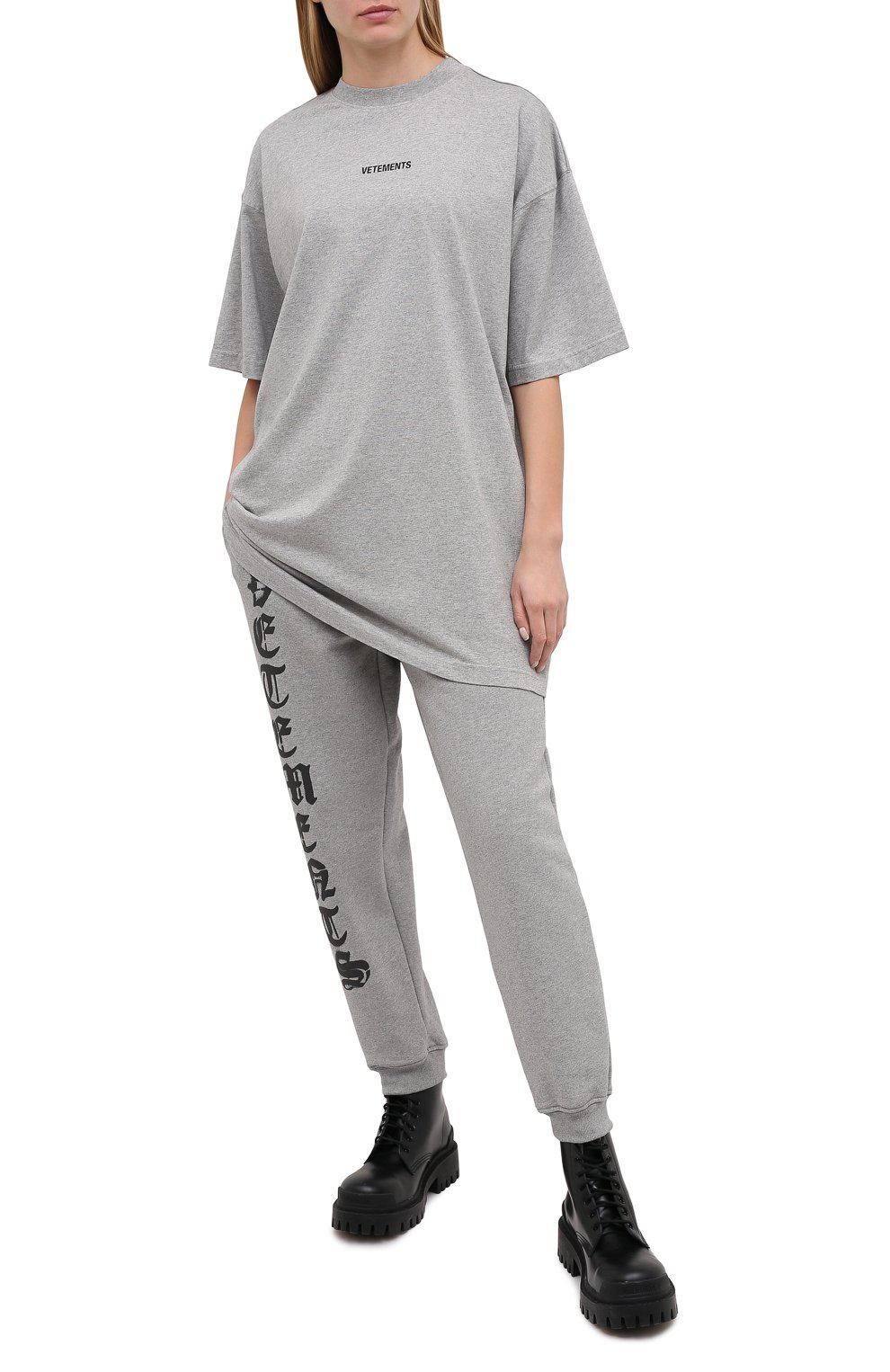 Хлопковая футболка VETEMENTS, арт. UE51TR540G 1600/W, фото 2