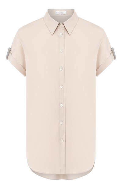 Женская хлопковая рубашка BRUNELLO CUCINELLI, арт. M0091NH716