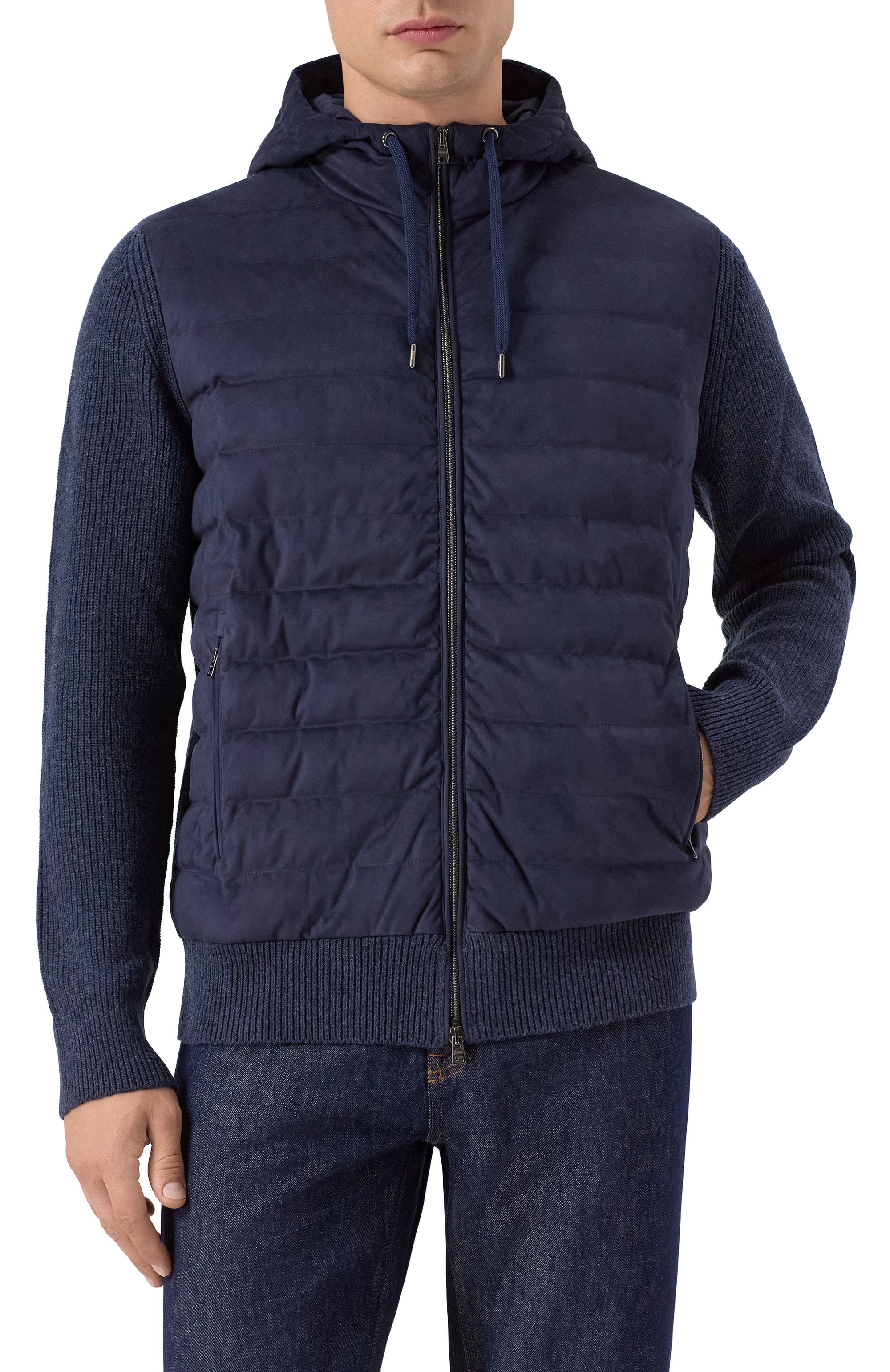 Шерстяной кардиган HERNO, арт. MP00001UR/70260, фото 3