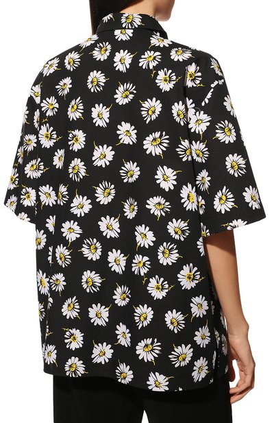 Хлопковая рубашка MSGM, арт. 3242MDE116 227350, фото 4