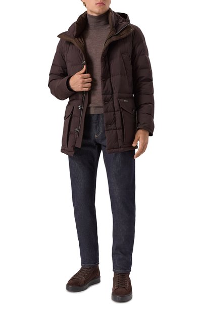 Замшевые кеды polignano FABI, арт. FU1238/V.2534 DARK, фото 2