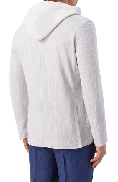 Пиджак из хлопка и льна GRAN SASSO, арт. 78113/79306, фото 4