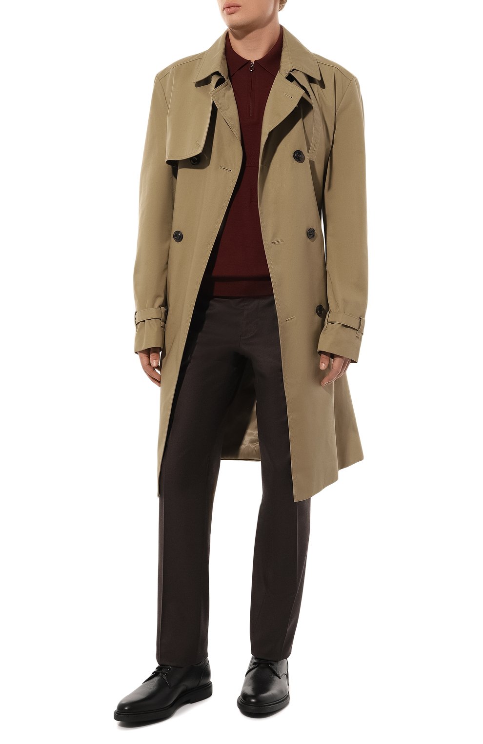 Шерстяные брюки STEFANO RICCI, арт. M5T022T003/DG16HC, фото 2