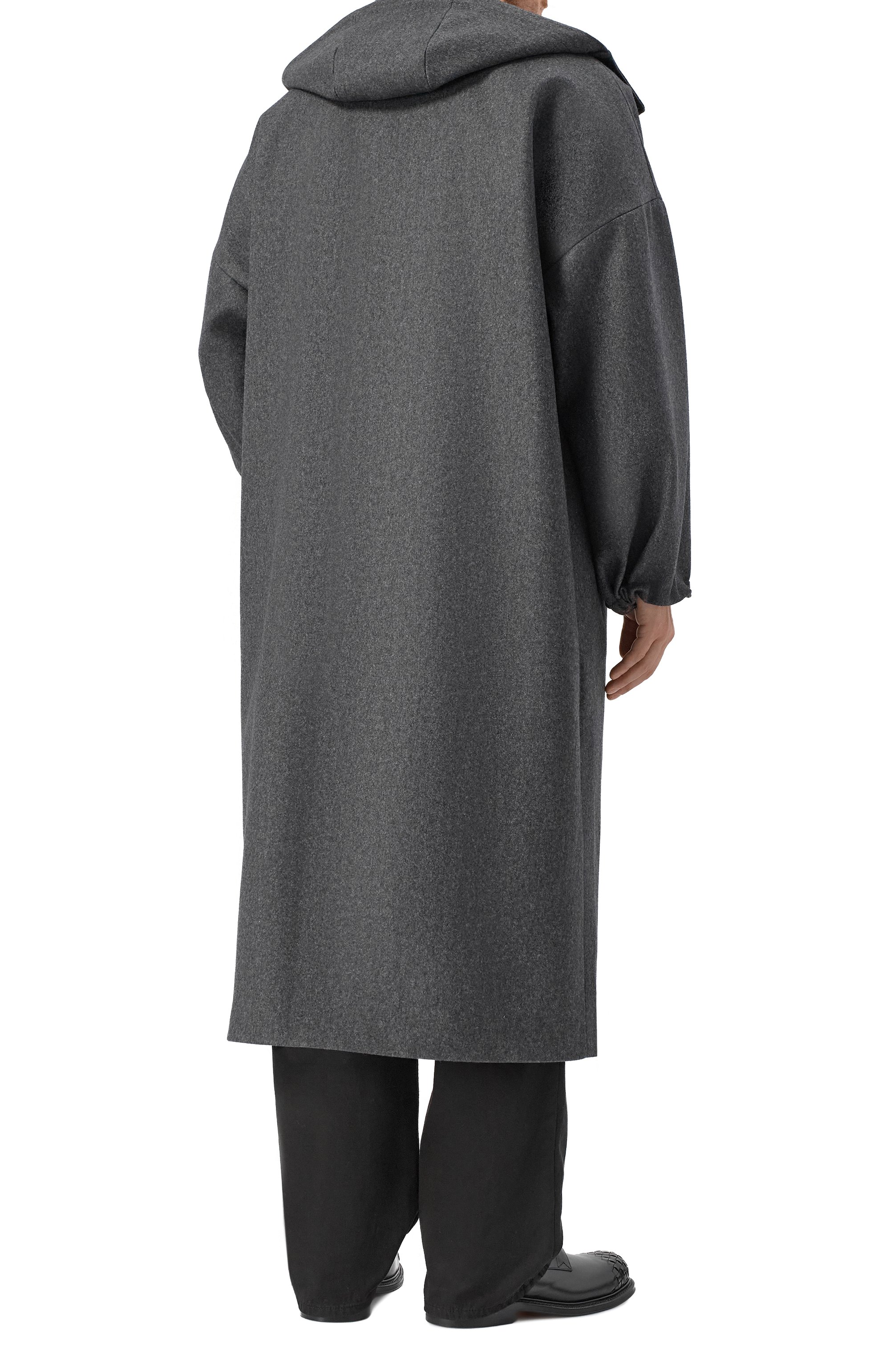 Шерстяное пальто HEVO, арт. ALBER0NA L130K/I740, фото 4