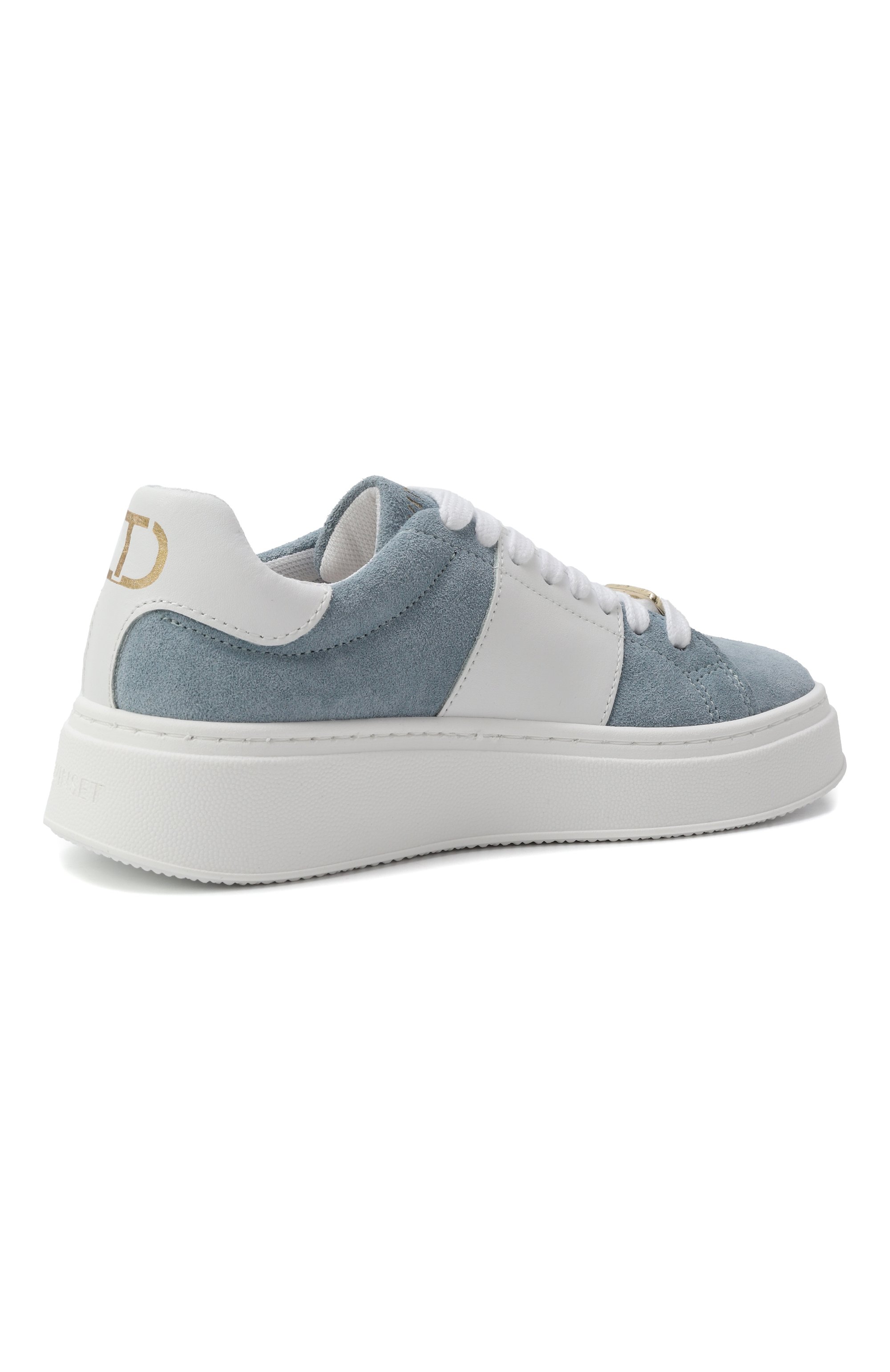 Замшевые кеды TWINSET, арт. 251GCJ01C/35-40, фото 3