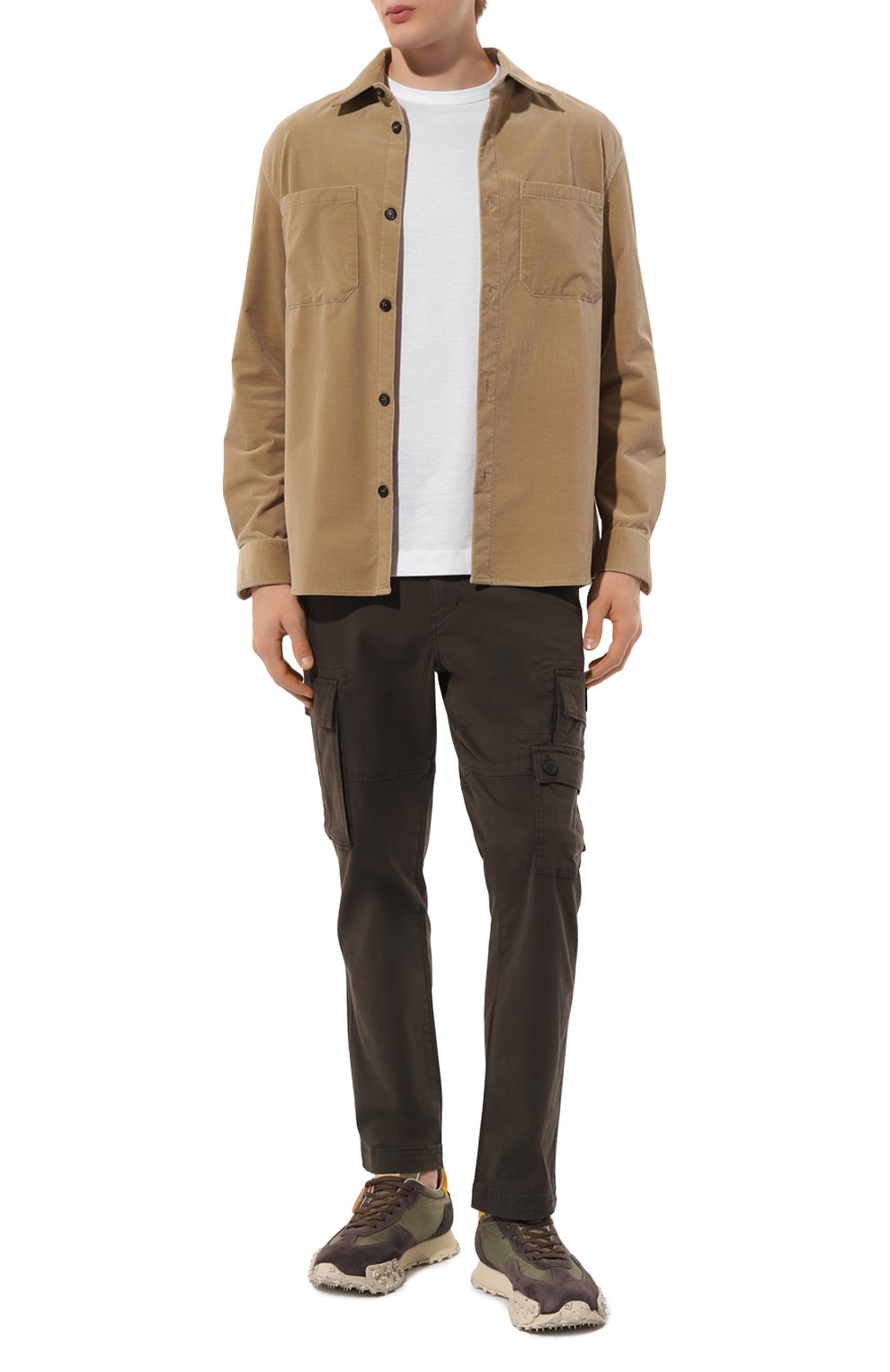 Хлопковые брюки-карго AERONAUTICA MILITARE, арт. PA1632CT3399, фото 2