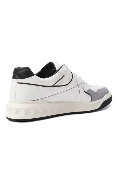 Кожаные кеды one stud VALENTINO, арт. 7Y2S0E71/NWN, фото 5