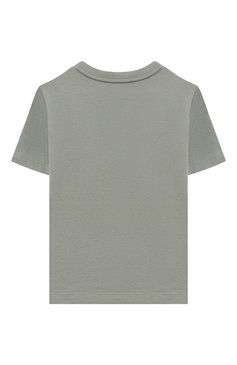 Детский комплект из трех футболок EMPORIO ARMANI хаки цвета, арт. 3DHDJ1/3J51Z | Фото 4 (Материал сплава: Проставлено; Нос: Не проставлено; Материал внешний: Хлопок; Кросс-КТ НВ: Футболка)