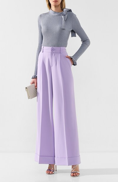 Пуловер из смеси хлопка и вискозы REDVALENTINO, арт. TR3KCC48/4W2, фото 2