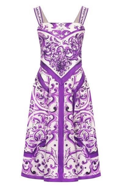 Женское шелковое платье DOLCE & GABBANA, арт. F6TZBT/HI1T1