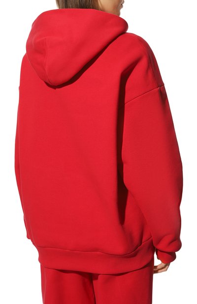 Хлопковое худи PANGAIA красного цвета по цене 22950 руб., арт. 365 Signature Hoodie, фото 4 Хлопковое худи PANGAIA, арт. 365 Signature Hoodie, фото 4
