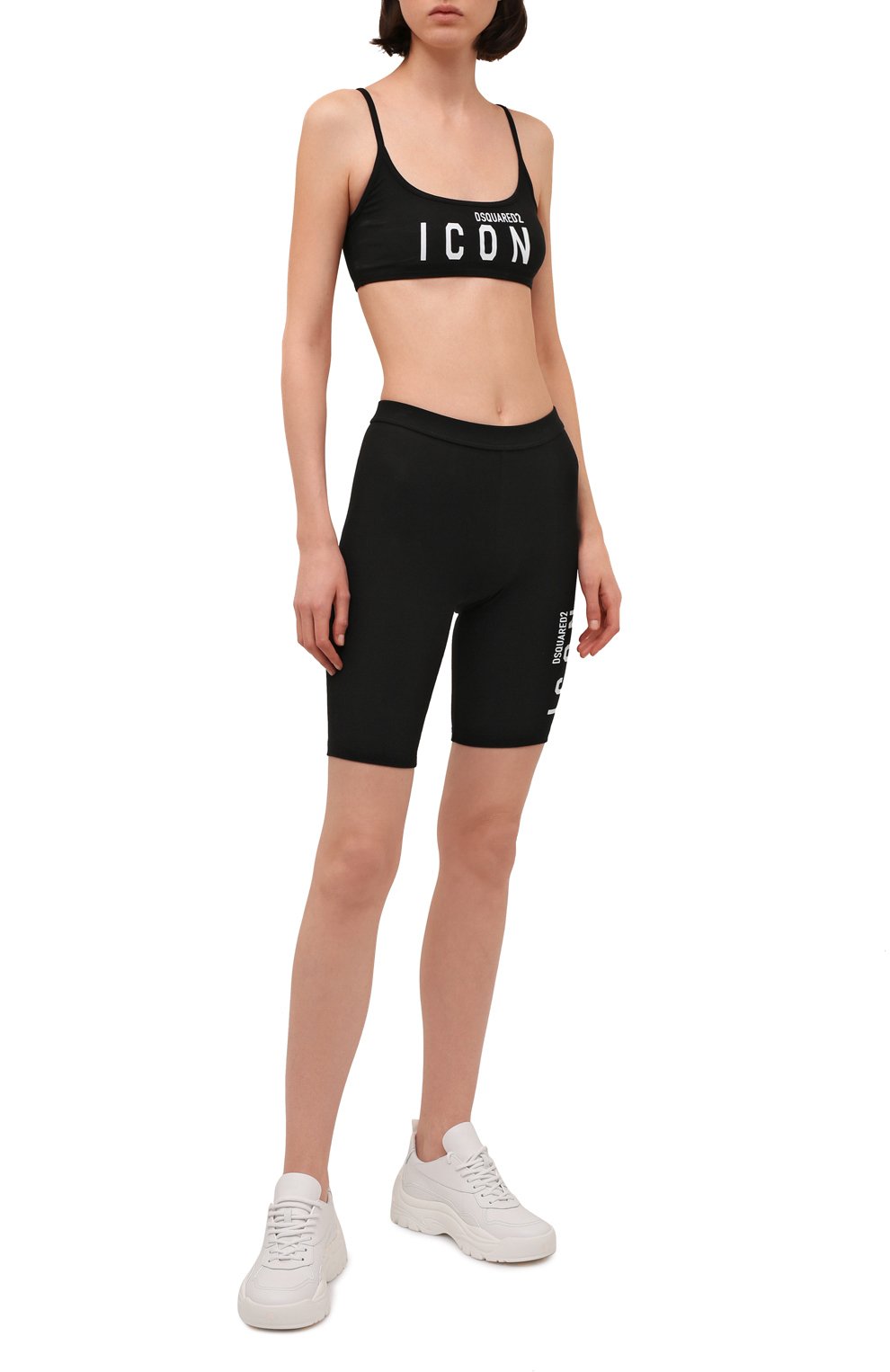 Хлопковые шорты DSQUARED2, арт. D8N623850, фото 2