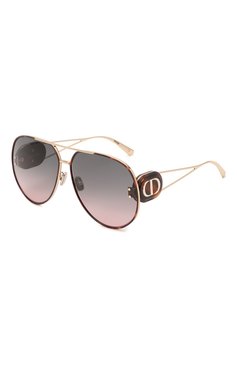 Женские солнцезащитные очки DIOR EYEWEAR серого цвета, арт. DI0RB0BBY A1U B5AE | Фото 1 (Тип очков: С/з; Нос: Не проставлено; Региональные ограничения белый список (Axapta Mercury): Не проставлено; Материал: Металл; Оптика Гендер: оптика-женское; Очки форма: Авиаторы, Oversized)