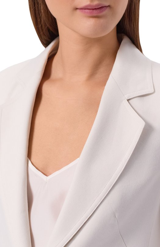 Жакет изо льна и вискозы Lorena Antoniazzi P2640GA08A/3347 Серый  P2640GA08A/3347 Фото 5