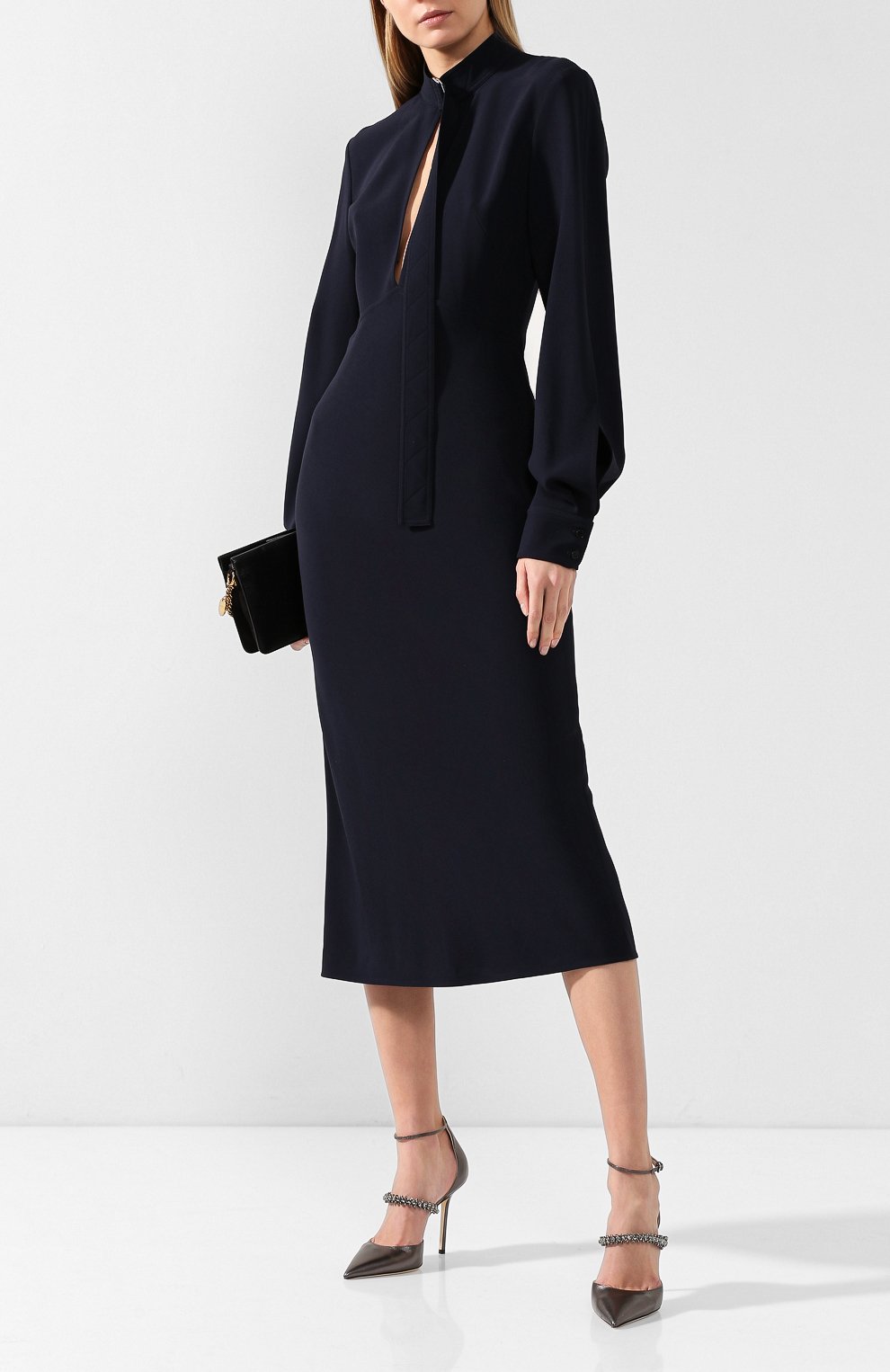 Кожаные туфли bobbie 100 JIMMY CHOO, арт. B0BBIE 100/MNA, фото 2