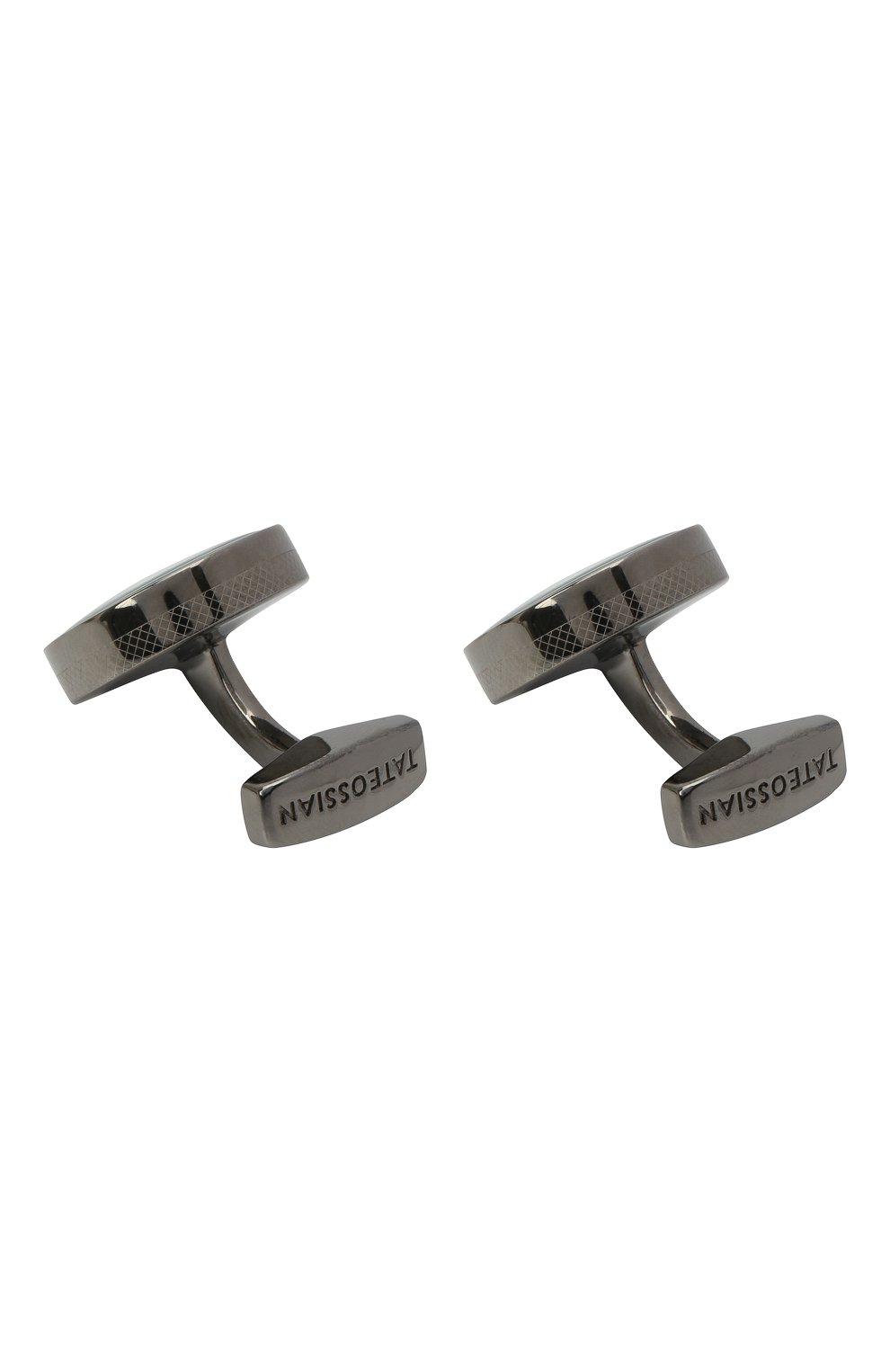Запонки с бриллиантами TATEOSSIAN темно-серого цвета по цене 241000 руб., арт. CL9261/M, фото 2 Запонки с бриллиантами TATEOSSIAN, арт. CL9261/M, фото 2