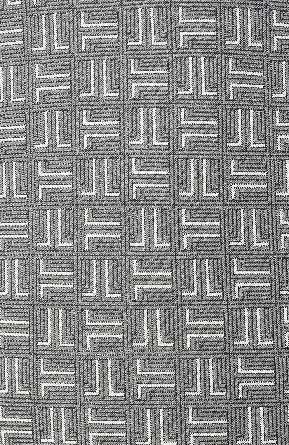 Шелковый галстук LANVIN серого цвета по цене 12600 руб., арт. 2059/TIE, фото 3 Шелковый галстук LANVIN, арт. 2059/TIE, фото 3