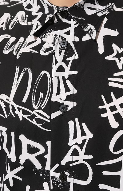 Хлопковая рубашка VERSACE JEANS COUTURE, арт. 75GAL2R0/NS301, фото 5