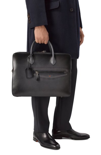 Портфель SANTONI, арт. UIBGA3079BS-AVPL, фото 2