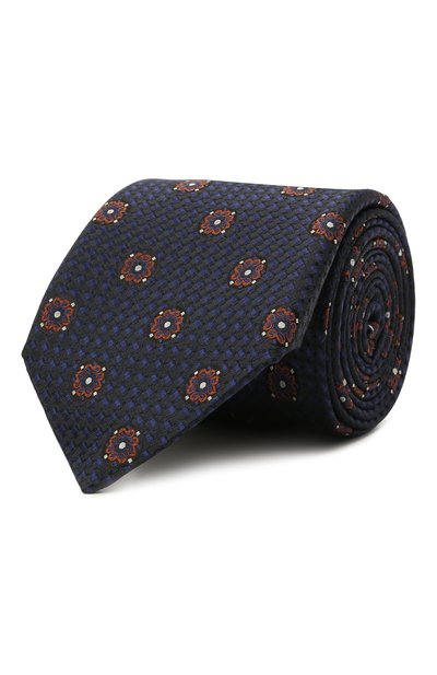 Мужской шелковый галстук CANALI, арт. 18/HJ03299