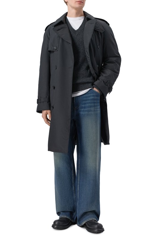 Тренч Burberry 8121516 Чёрный  8121516 Фото 2