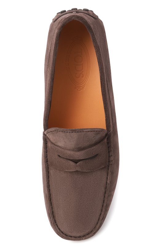 Замшевые мокасины Gommino Tod’s XXM22L00010/RE0 Коричневый  XXM22L00010/RE0 Фото 5