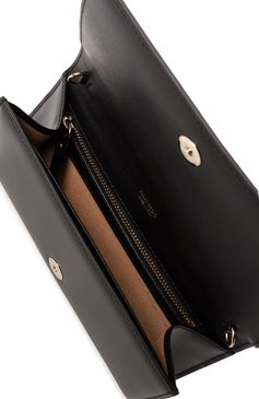 Женский клатч avenue JIMMY CHOO черного цвета, арт. AVENUE WALLET/CHAIN/RAM | Фото 5 (Материал: Натуральная кожа; Размер: mini; Женское Кросс-КТ: Вечерняя сумка, Клатч-клатчи)